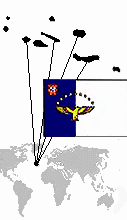 Azores Map and Flag