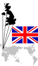 United Kingdom Map and Flag